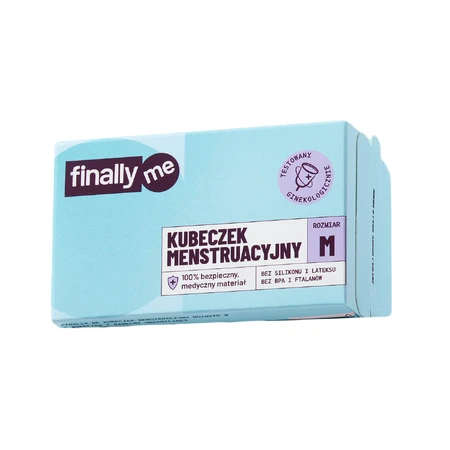 Finally.me, Menstruationstasse, Größe M