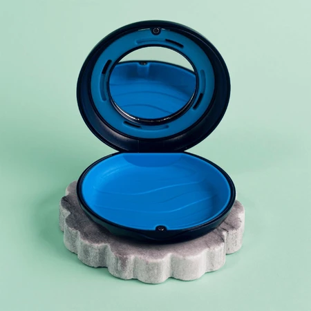 Zent Case, estuche para retenedores, alineadores, brackets y cubetas, azul oscuro