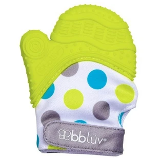Bbluv, glove-biter, from 3 months, lime green, 1 piece
