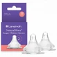 Lansinoh NaturalWave, flessenspeen, siliconen, XS zeer langzame doorstroming, vanaf de geboorte, 2 stuks