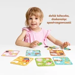 CzuCzu Animals small and big, puzzles for children, from 2 years old, 24 elements