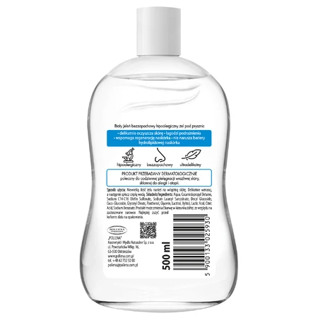 White Deer, gel de ducha sin perfume, 500 ml