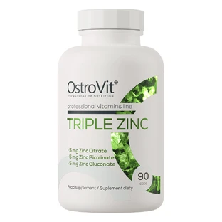 OstroVit Dreifach-Zink, Zink, 90 Kapseln