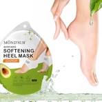 Mondsub, feuchtigkeitsspendende Avocado-Fersenmaske, 1 Paar