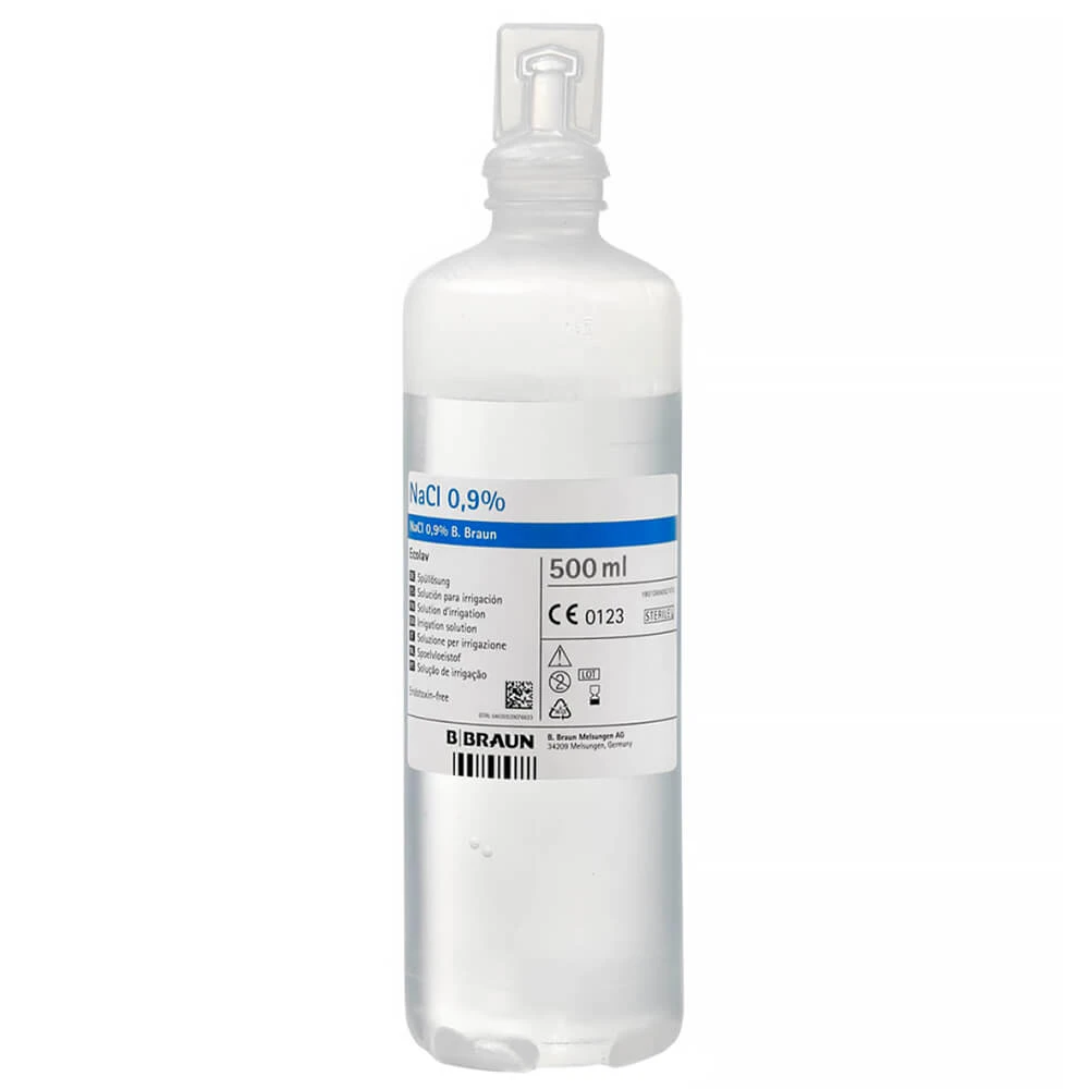 Ecolav Bbraun, saline 0.9%, 500 ml