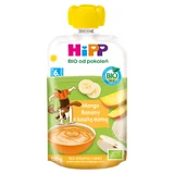 HiPP, mousse de fruits, mangue et banane à la semoule, après 6 mois, 100 g