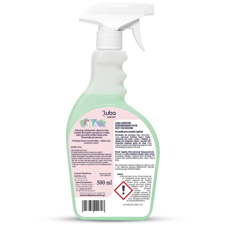 Luba Comfort Azijn, keukenvloeistof, geparfumeerd, 500 ml