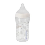 NUK Perfect Match, antikoliekfles met siliconenspeen, maat M, regenboog, vanaf 3 maanden, 260 ml