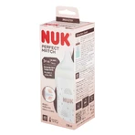 NUK Perfect Match, antikoliekfles met siliconenspeen, maat M, regenboog, vanaf 3 maanden, 260 ml