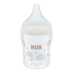 NUK Perfect Match, antikoliekfles met siliconenspeen, maat S, regenboog, vanaf de geboorte, 150 ml