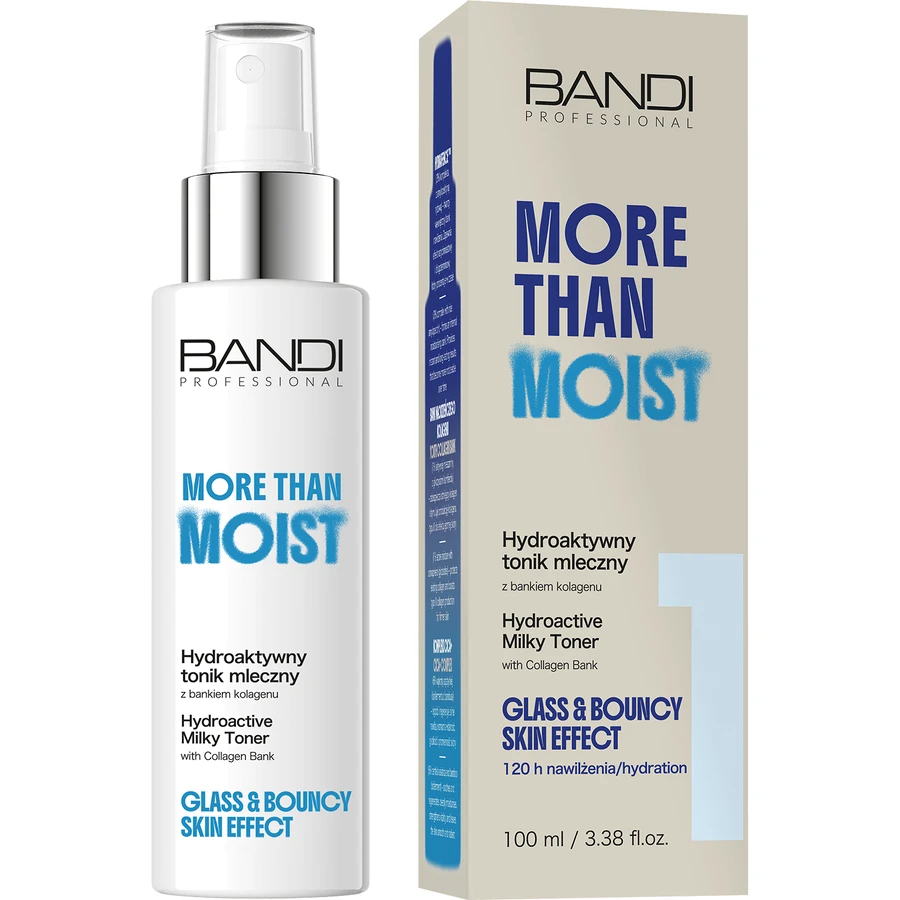Bandi Professional More Than Moist, hydroaktives Milchtonikum mit Kollagenbank, 100 ml