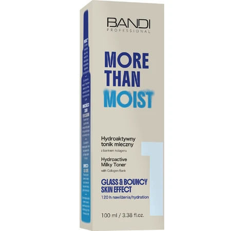 Bandi Professional More Than Moist, hydroaktives Milchtonikum mit Kollagenbank, 100 ml
