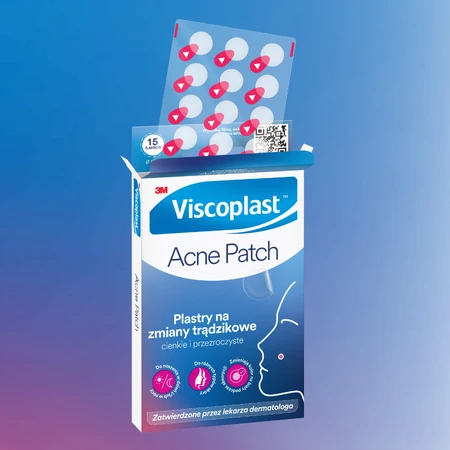 Viscoplast Aknepflaster, Aknepflaster, 15 Stück