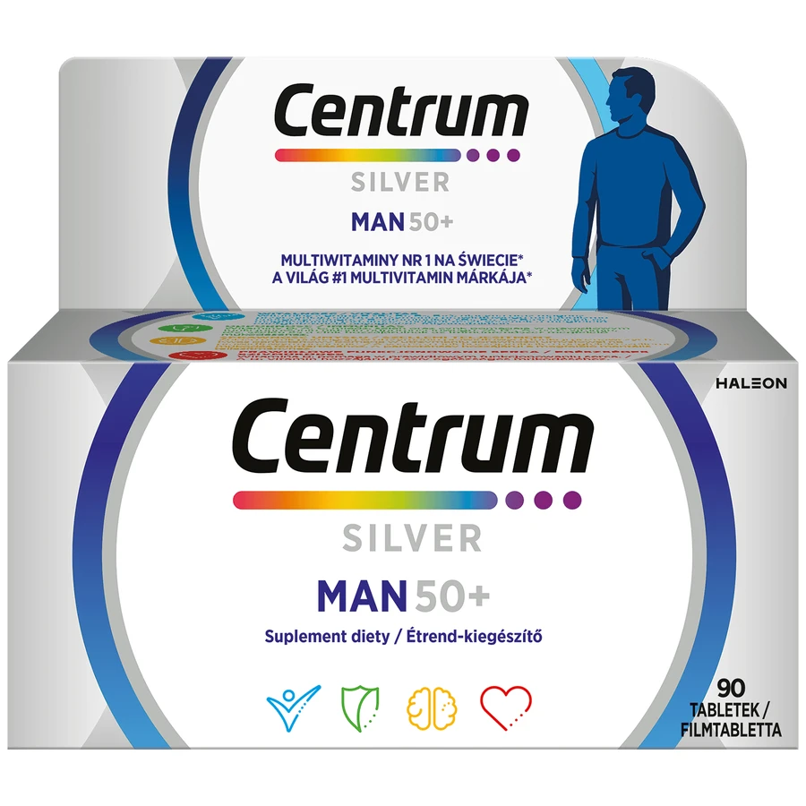 Centrum Man 50+, 90 tablets