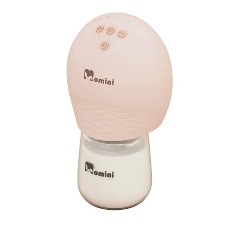 Momini SippyPump Twin, elektronische Milchpumpe, doppelt, 4-Phasen