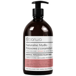Barwa, natural potassium soap with ceramides, soothing, 480 ml