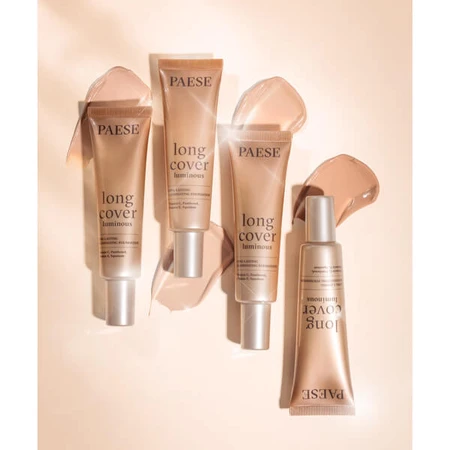 Paese Long Cover Luminous, verhelderende foundation, 00 Nude, 30 ml