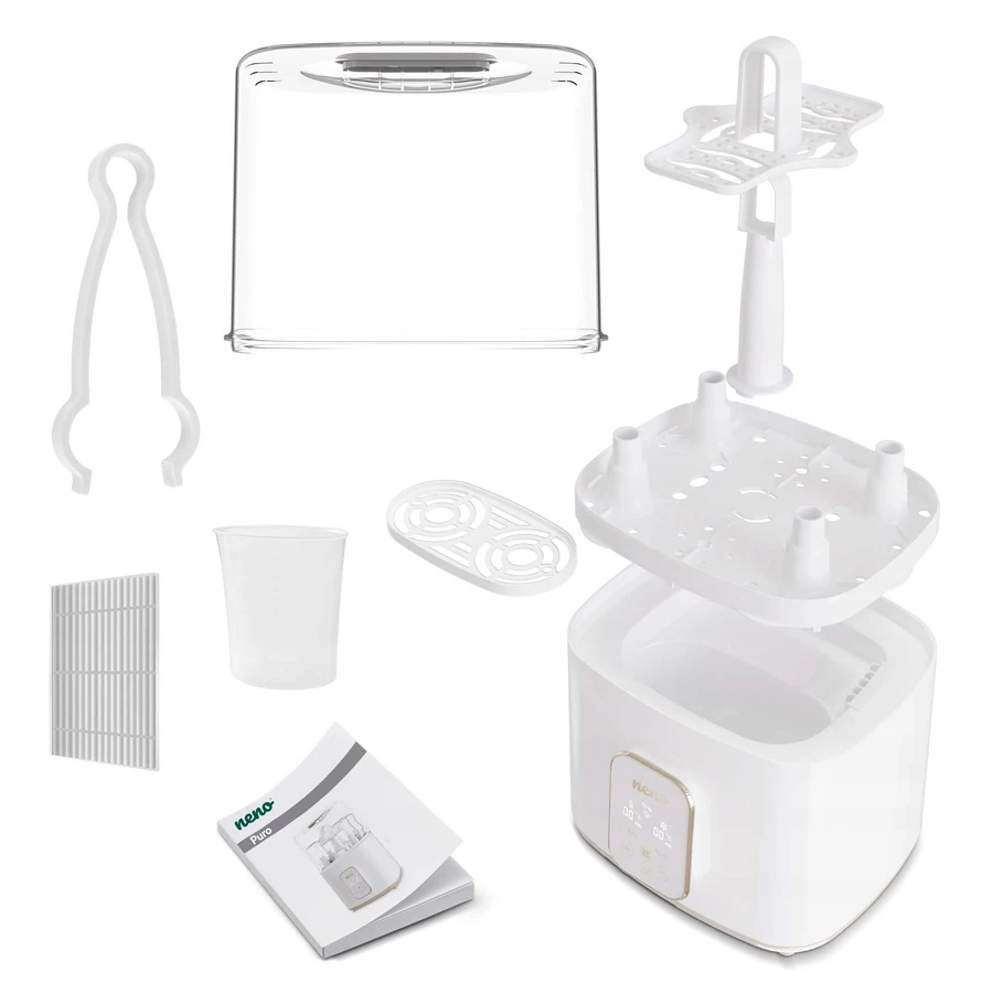 Neno Puro, sterilizer and bottle warmer with drying function