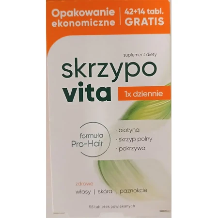 Skrzypovita 1 volta al giorno, 42 compresse rivestite con film + 14 compresse gratuite
