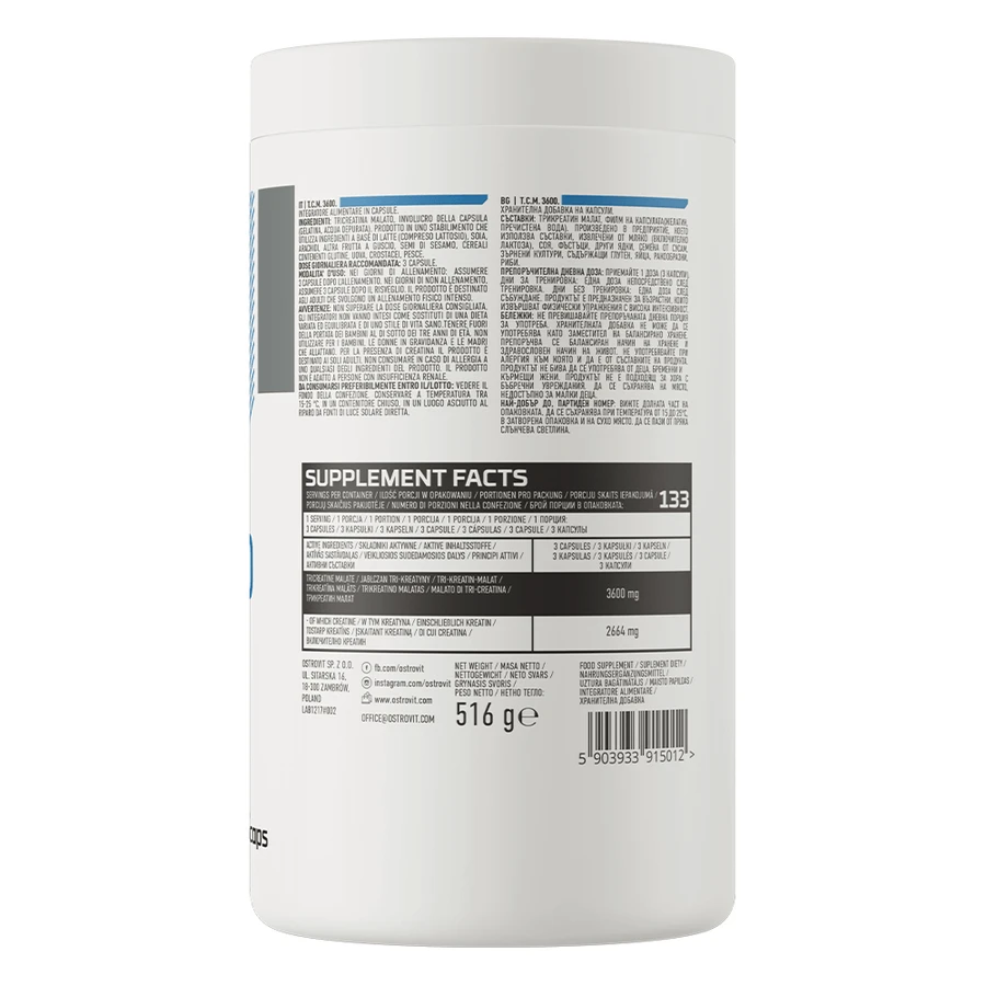 OstroVit T.C.M. 3600, 400 capsules