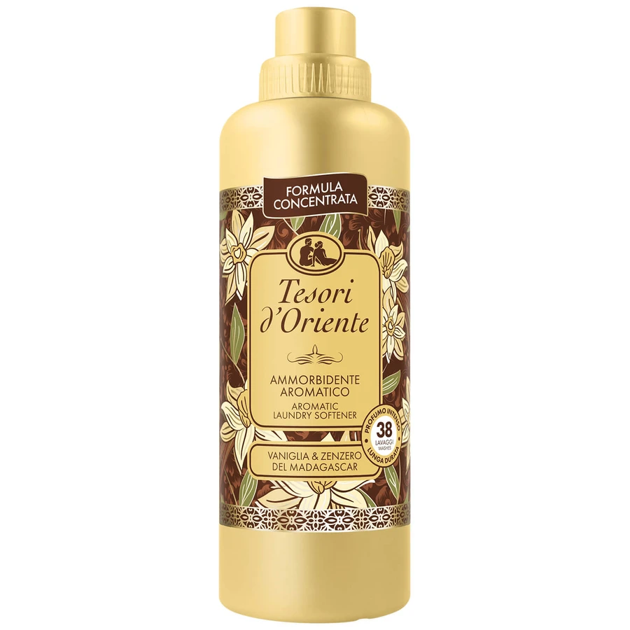 Tesori d'Oriente, Spülmittelkonzentrat, Vaniglia e Zenzero, 38 Waschgänge, 760 ml