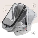 Sipo, rain cover for carrier, transparent, 1 piece
