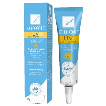 Kelo-cote Soilare UV, silicone gel for scars, SPF 30, 15 g