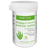 Norsan Omega-3 Vegan, 80 capsules