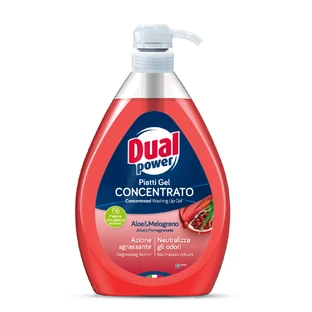 Dual Power, dishwashing liquid, aloe & pomegranate, 1 l