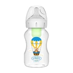 Dr. Brown's Options+, anti-colic fles met wijde hals, met speen, vanaf 3 maanden, konijn met ballonnen, 330 ml