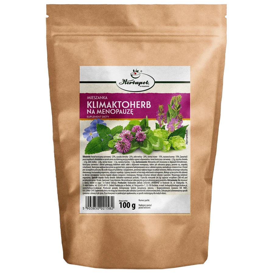 Herbapol Mixture Klimaktoherb Na Menopauzę, 100 g