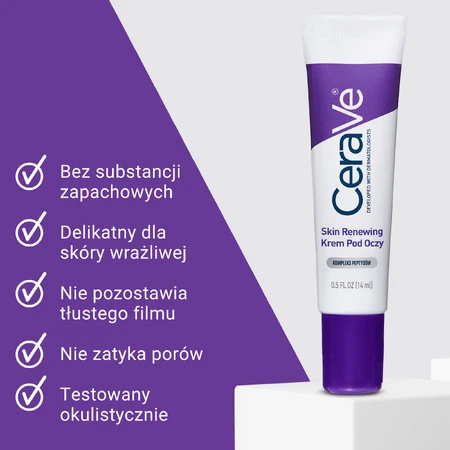 CeraVe Skin Renewing, crème pour les yeux, 14 ml