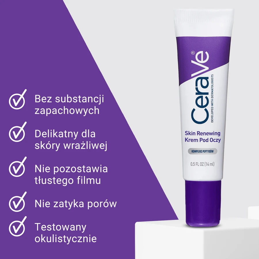 CeraVe Skin Renewing, crème pour les yeux, 14 ml