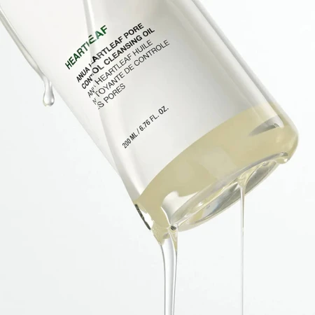 Anua Heartleaf Pore Control Cleansing Oil, makeup remover oil, 200 ml