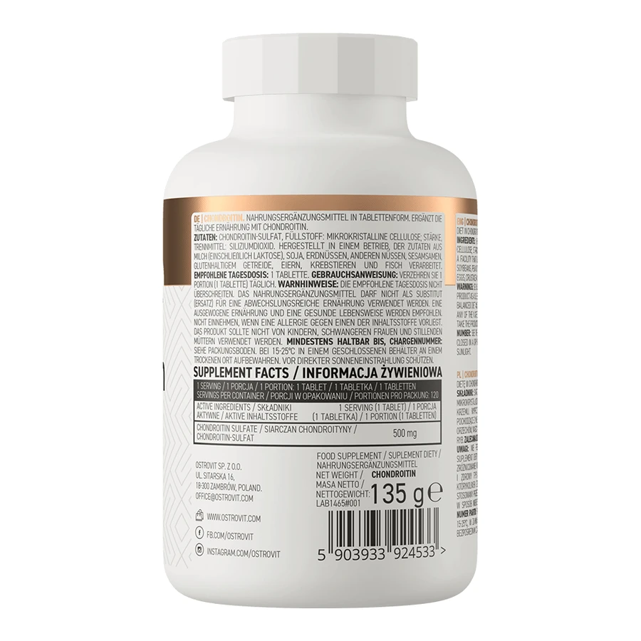OstroVit Chondroitin, Chondroitin, 120 Tabletten