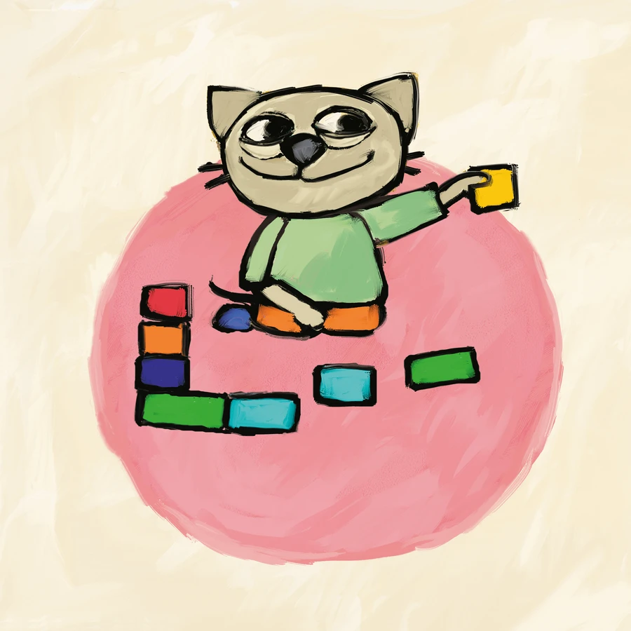 Kitty Kitten Zegt: "Goedemorgen", kinderboekje