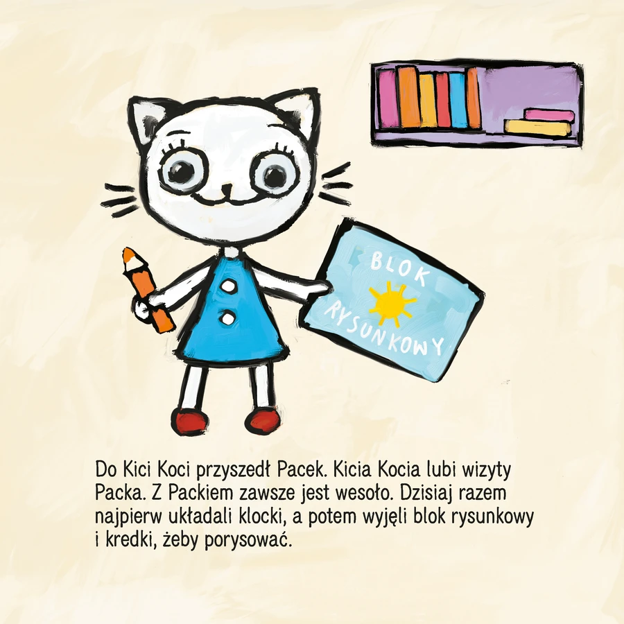 Kitty Kitten Zegt: "Goedemorgen", kinderboekje