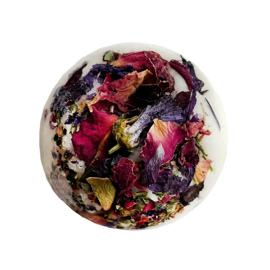 La Bomba Creamer Flowerly, Creme-Badebombe, 50 g