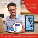 Microlife BP A7 Touch, automatisches Oberarm-Blutdruckmessgerät mit Netzteil