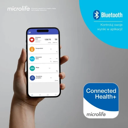 Microlife BP A7 Touch, automatisches Oberarm-Blutdruckmessgerät mit Netzteil