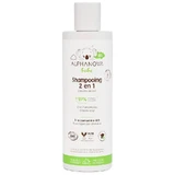 Alphanova Bebe, Champú bio para el cabello, 200 ml