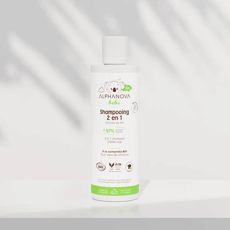 Alphanova Bebe, Bio-Haarshampoo, 200 ml