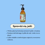 Cztery Szpaki, jabón líquido, fresa y verbena, 300 ml