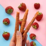 Naturally Healthy Strawberry Rolls with Vitamin D3, 50 g