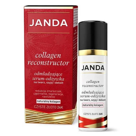 Janda Collagen Reconstructor, serum-condicionador rejuvenecedor para rostro, cuello y escote, 50 ml