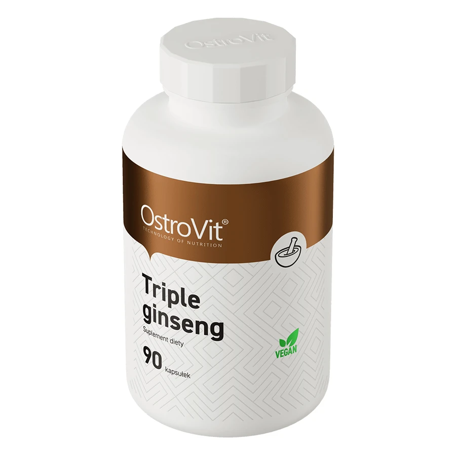 OstroVit Triple Ginseng, ginseng, 90 capsules