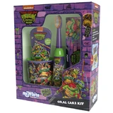 Mr White Ninja Turtles, children's toothbrush + toothpaste + cup + puzzle set