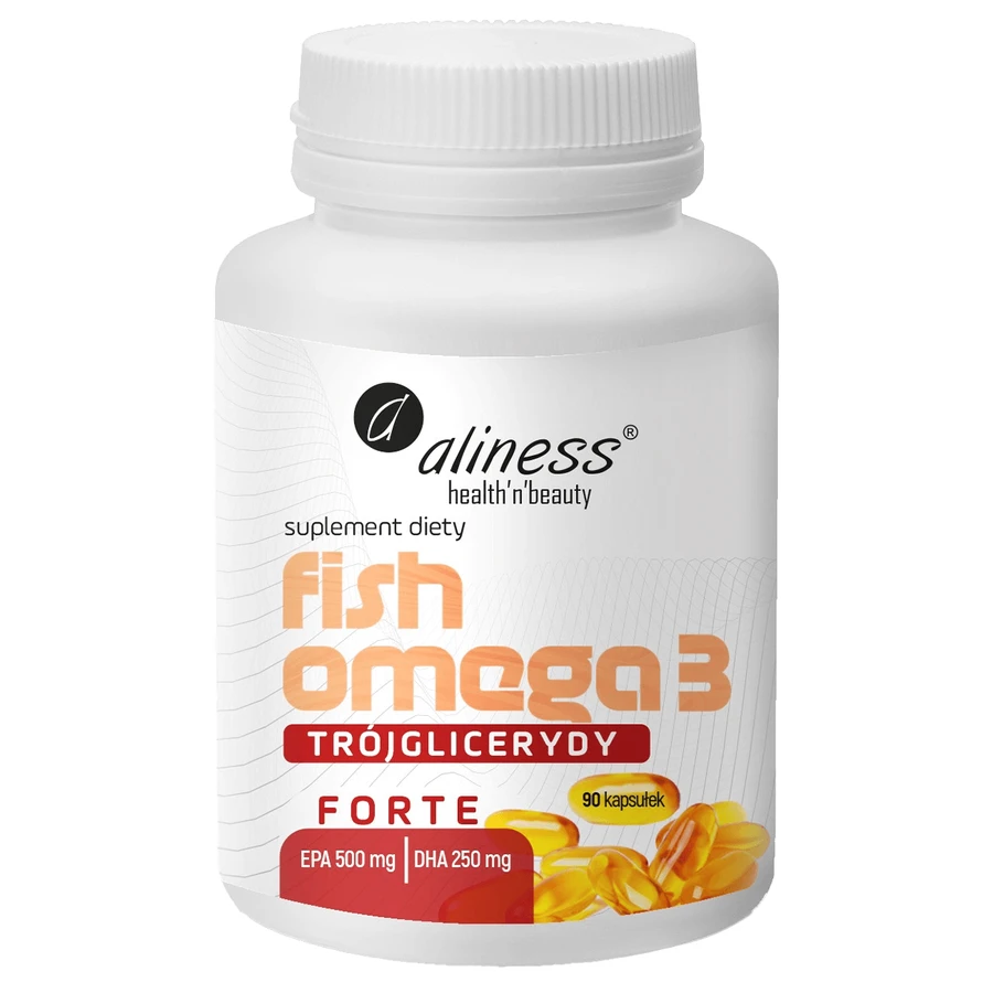 Aliness Fish Omega 3 Forte Triglicéridos 500/250 mg, 90 cápsulas