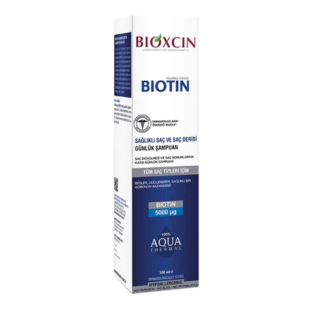 Bioxcin Biotin, haaruitval shampoo met biotine, 300 ml