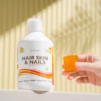 Swedish Nutra Hair Skin & Nails, aromă de portocale, 500 ml
